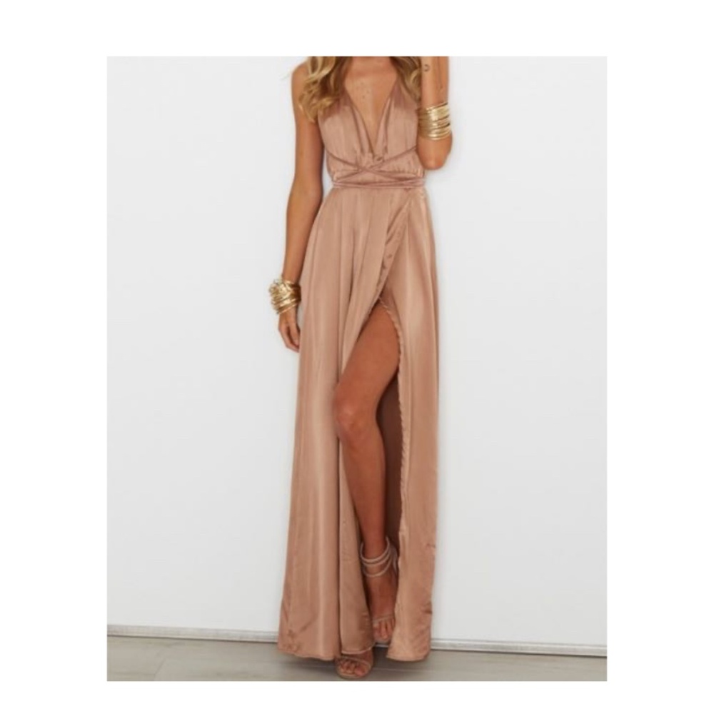 White Fox Boutique Akela Maxi Dress - Picture 3 of 12